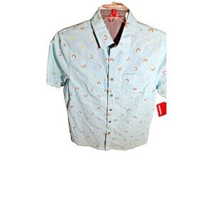 UnionBay  Snow Cone Mens Size Small‎ Button up short sleeve NWT